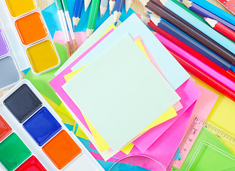 Image showing school supplies