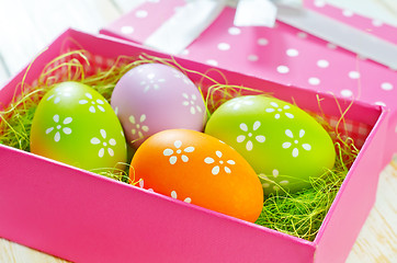 Image showing easter eggs