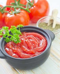 Image showing tomato sauce