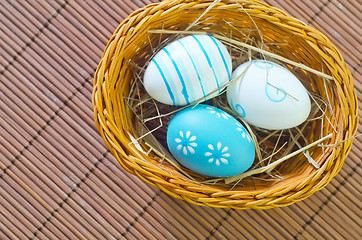 Image showing easter eggs