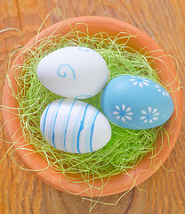 Image showing easter eggs