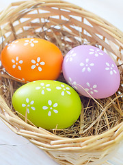 Image showing easter eggs