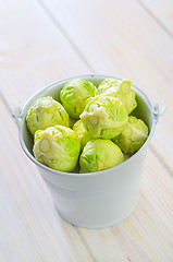 Image showing brussel cabbage