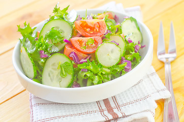 Image showing fresh salad