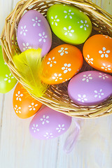 Image showing Easter eggs