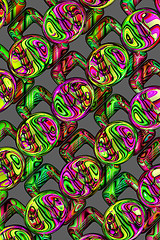 Image showing Abstract 3d background