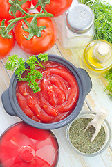 Image showing tomato sauce