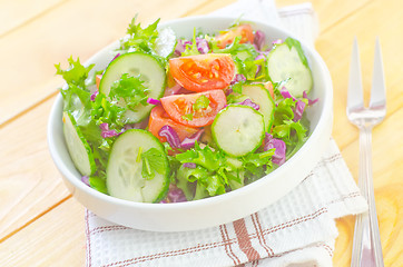 Image showing fresh salad