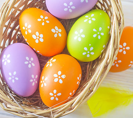 Image showing Easter eggs