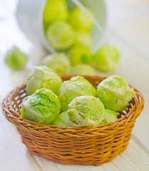 Image showing brussel cabbage