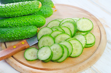 Image showing cucumber