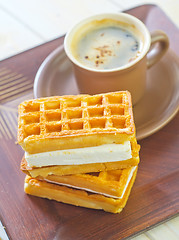 Image showing waffle