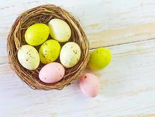 Image showing color eggs