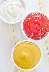 Image showing sauces