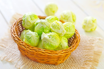 Image showing brussel cabbage