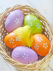 Image showing Easter eggs