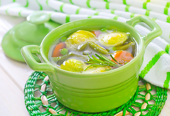 Image showing vegetarian soup