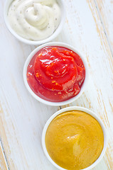 Image showing sauces