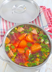 Image showing Fresh soup