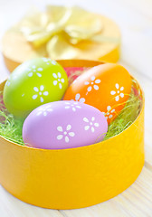 Image showing Easter eggs