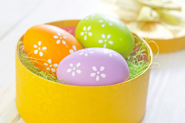 Image showing Easter eggs