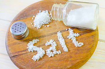 Image showing salt