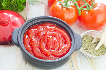 Image showing tomato sauce