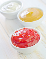 Image showing sauces