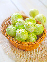 Image showing brussel cabbage