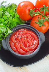 Image showing tomato sauce