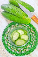 Image showing cucumber