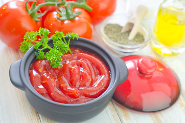 Image showing tomato sauce