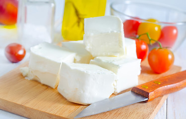 Image showing ingredient for greek salad