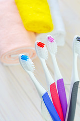 Image showing  toothbrushes