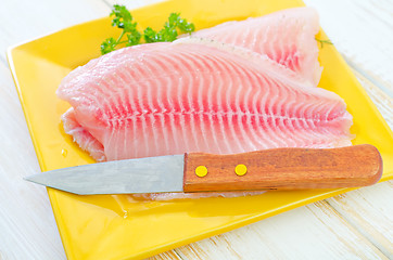 Image showing raw fish