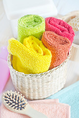 Image showing color towels
