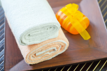 Image showing towels