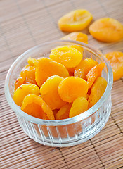 Image showing dry apricots