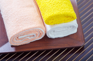 Image showing towels