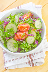 Image showing fresh salad