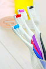 Image showing  toothbrushes