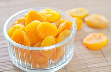 Image showing dry apricots