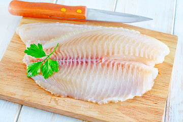 Image showing raw fish