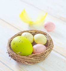 Image showing color eggs