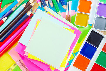 Image showing school supplies