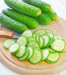 Image showing cucumber