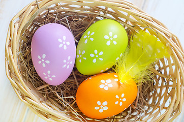 Image showing easter eggs