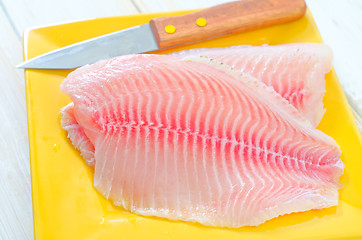 Image showing raw fish