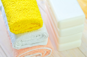 Image showing Towels
