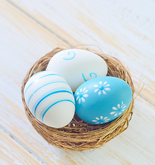 Image showing easter eggs